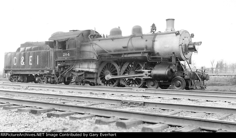 CEI 4-4-2 #204 - Chicago & Eastern Illinois